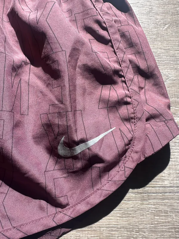 Nike Maroon Running Shorts - Image 3