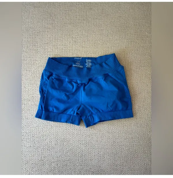 Free People Good Karma Micro Shorts Basic Blue XS/S - Image 8