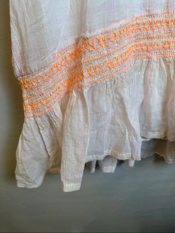 Free People Run With Me Pastel Plaid Mini Dress - Image 4