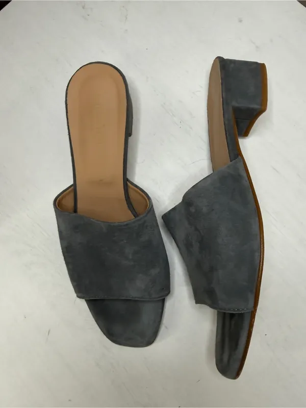 Garnet Hill Lillian Heeled Slides size 38 or US 8 - Image 3