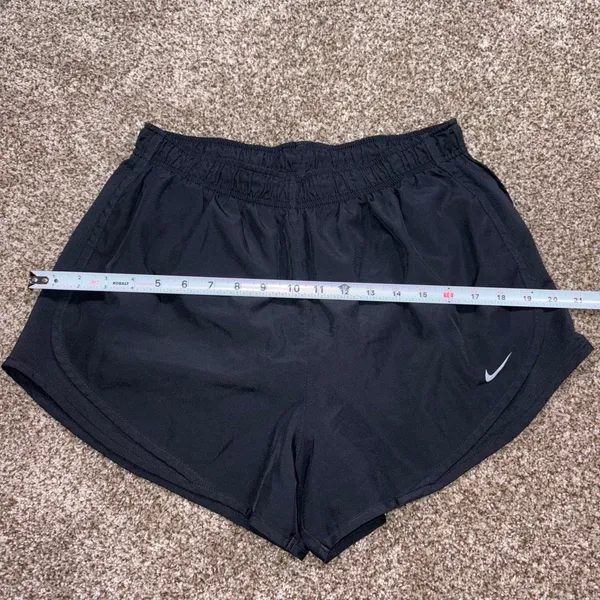 Nike Women's black running shorts large - Image 6