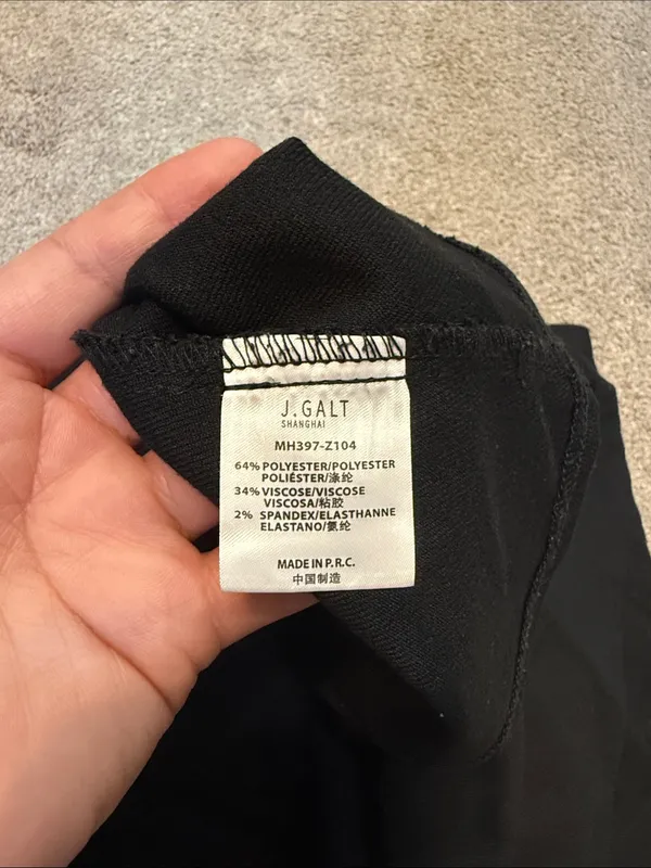 Brandy Melville John Galt Black Low Rise Skater Skort One Size - Image 6