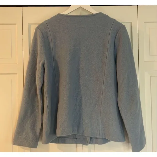 Pendleton Vintage 100% wool scalloped button front blazer XL - Image 9