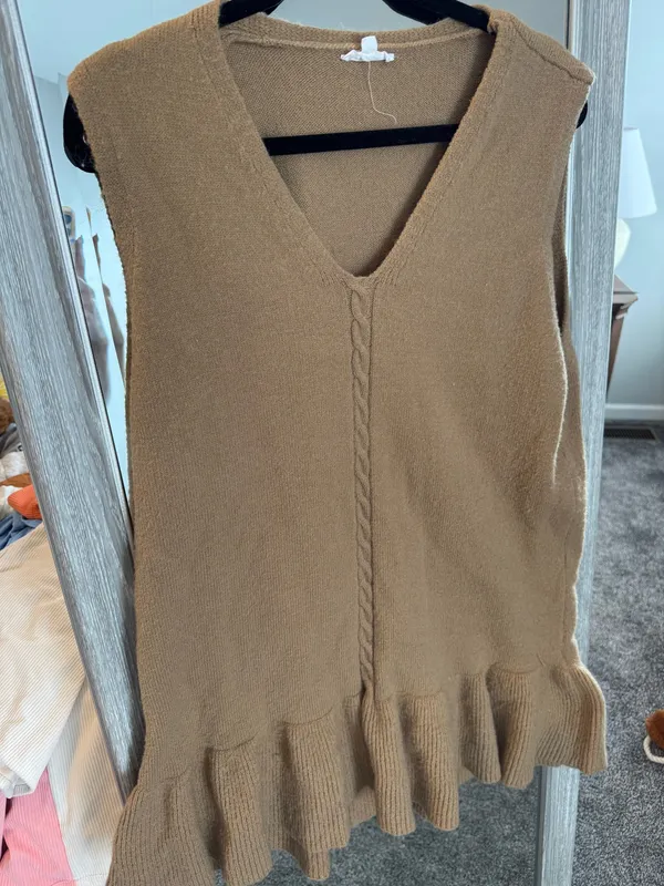 Sweater dress Brown Size M - Image 2