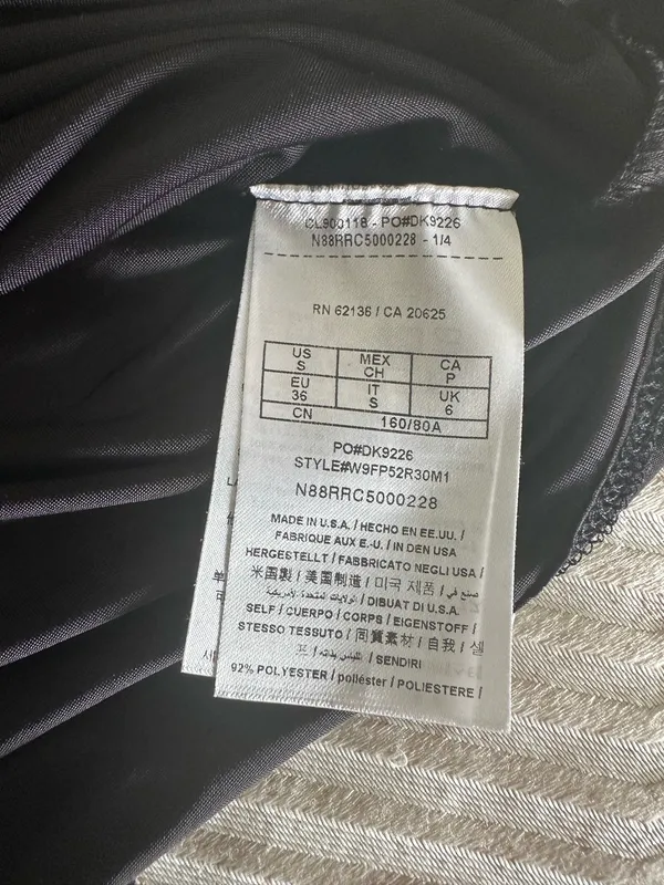 Guess Black Puff Sleeve Top - Image 4