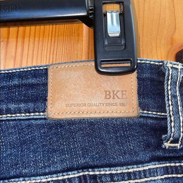 BKE Dark Blue jeans Payton jeans bootcut darker women’s jeans size 32x35 1/2 - Image 7