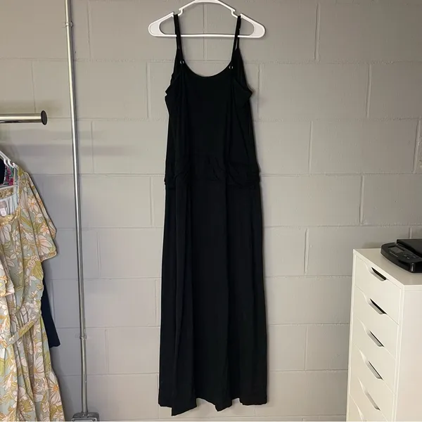 Toad & Co Long Island Maxi Dress in Black Women’s Size XL Organic Cotton Dress - Image 7