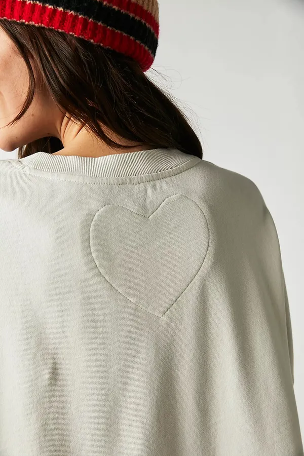 Free People Eleanor Sweatshirt Dress - Image 5