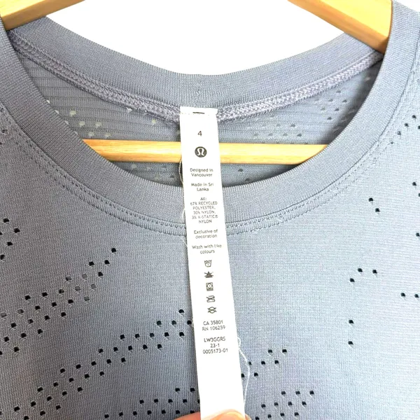 Lululemon Swiftly Relaxed Long-Sleeve Shirt Strata Wave Chambray / Chambray - Image 6