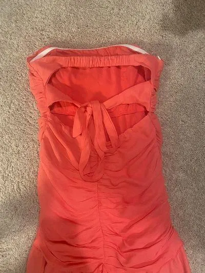 Hello Molly strapless pink dress - Image 3