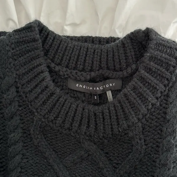 English Factory Cable Sweater - Image 7