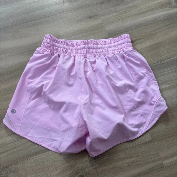 Lululemon Hotty Hot High-Rise Lined Short 4" Vitapink Women Size 4 - Image 4