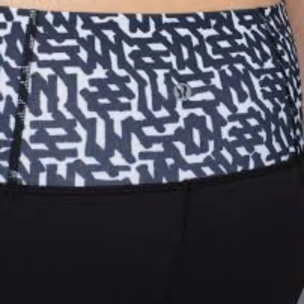 Lululemon Groove Pant II Black / Net Pop White Black - Image 2