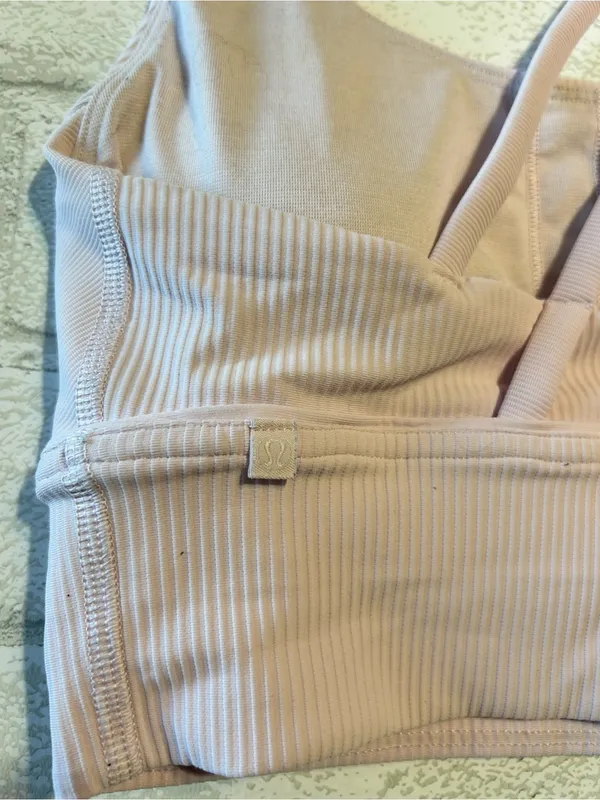 Lululemon Energy Ribbed Longline Sports Bra - Image 3