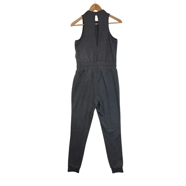 Gymshark Solace Jumpsuit‎ Gray Sporty Chic Athleisure Gym Girl Women's Medium - Image 5