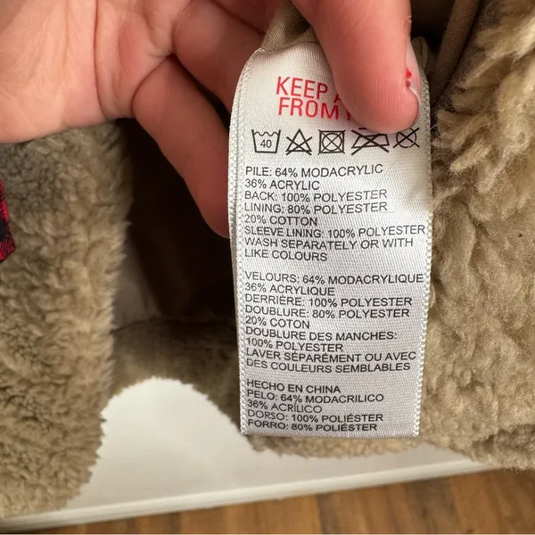 Urban Outfitters Brown Teddy Coat Size‎ Small - Image 4