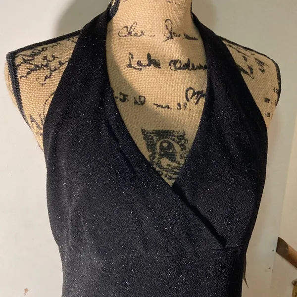 City Triangles Women’s Elegant Black Formal/ Wedding attire gown dress size L NWT - Image 3