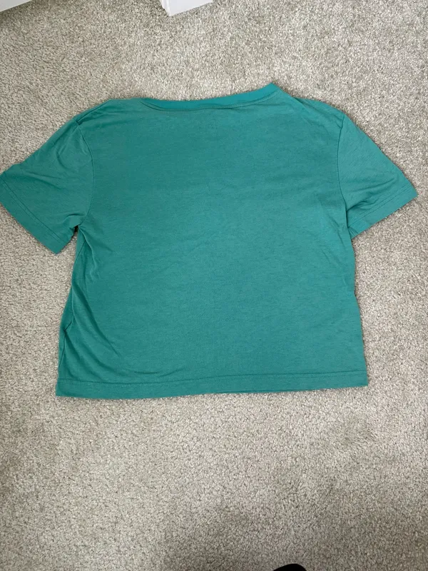Turquoise Adidas, comfy shirt - Image 2