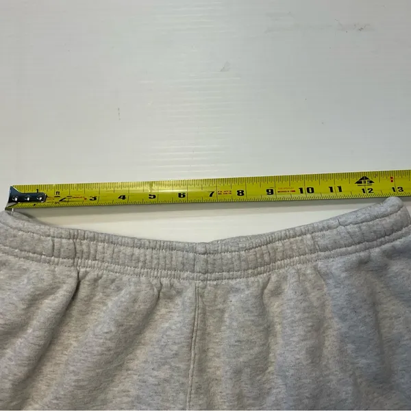 Brandy Melville Pants Womens Small Gray Cargo Sweatpants Wide Leg Casual - Image 8