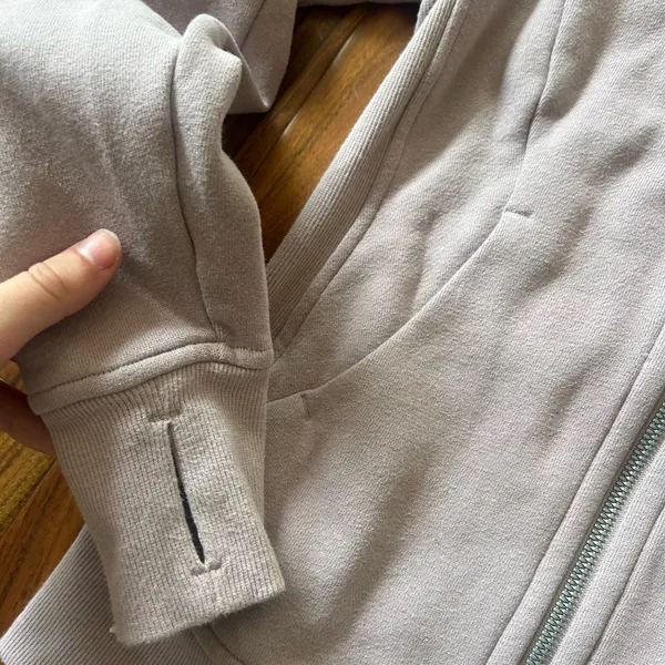 Lululemon Light Purple Scuba Zip Up Jacket - Image 4