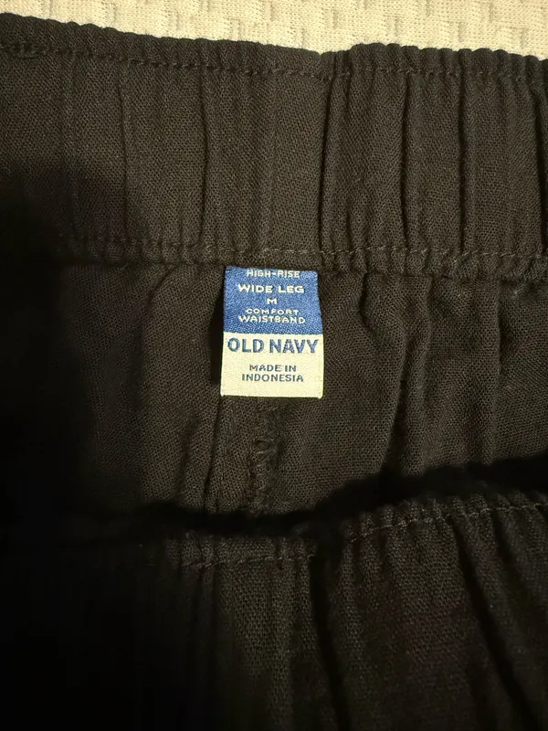 Old Navy Linen Pants Wide-Leg - Image 7