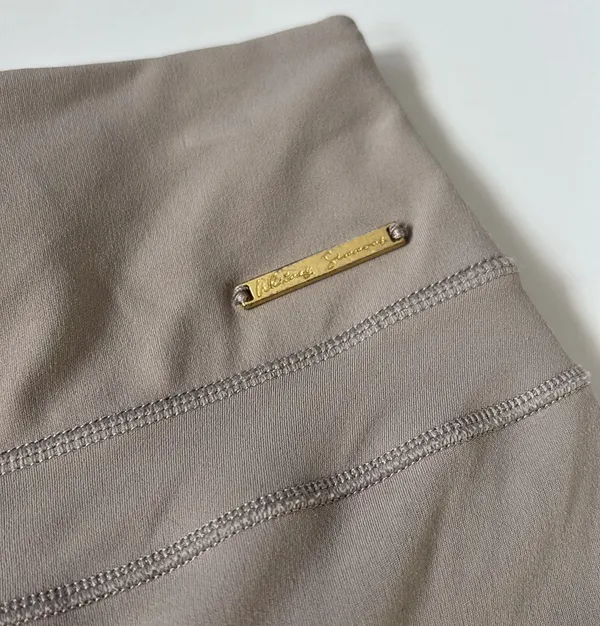 Gymshark Whitney Cycling Shorts Mink - Image 2