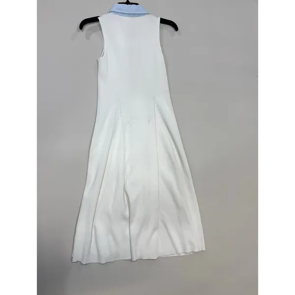 CeCe Denim Collar Placket Rib Dress size XS - Image 6
