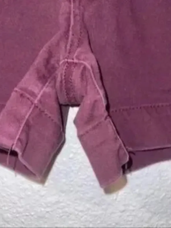 Aeropostale Maroon Midi Shorts - Image 4
