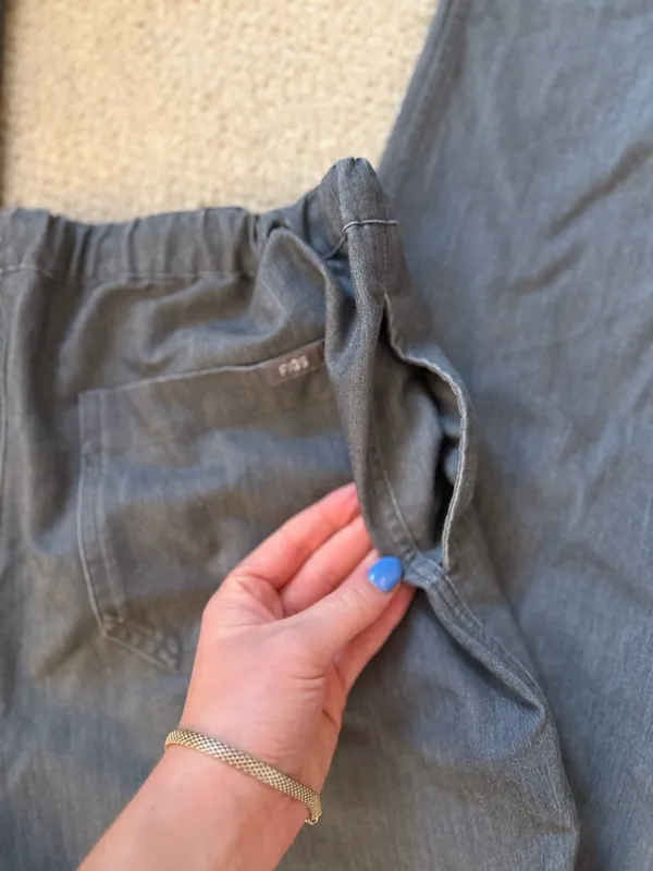 FIGS Grey Scrub Pants - Image 5