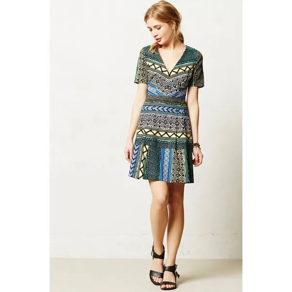 Anthropologie Plenty by Tracy‎ Reese New Moon Fit and Flare Dress - Image 2