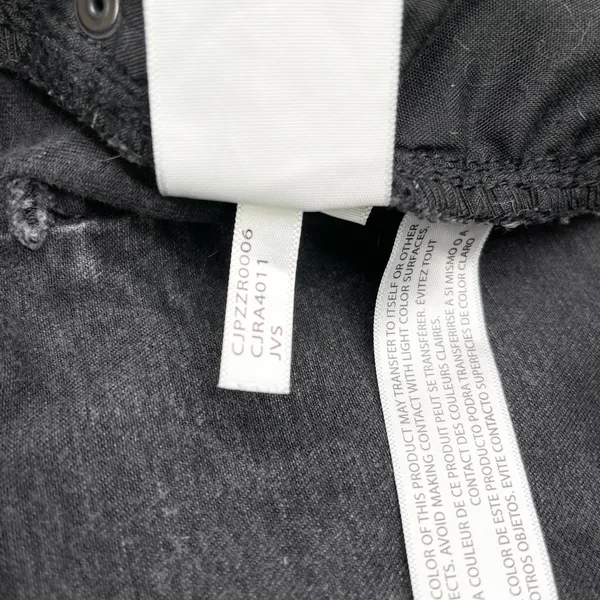 Calvin Klein Womens Jeans Size 4 High Rise Jegging Black Classic Minimal Stretch - Image 10