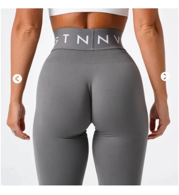 NVGTN Leggings Seamless Grey - Image 3