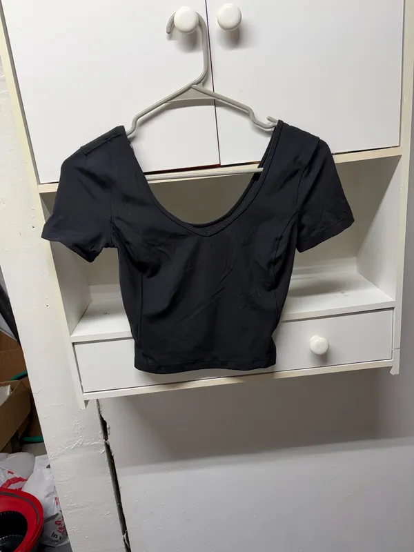 Lululemon Align Top Black Crop - Image 3