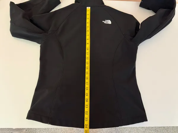 Women’s The North Face Fleece Lined Soft Shell Jacket M Black - Image 11