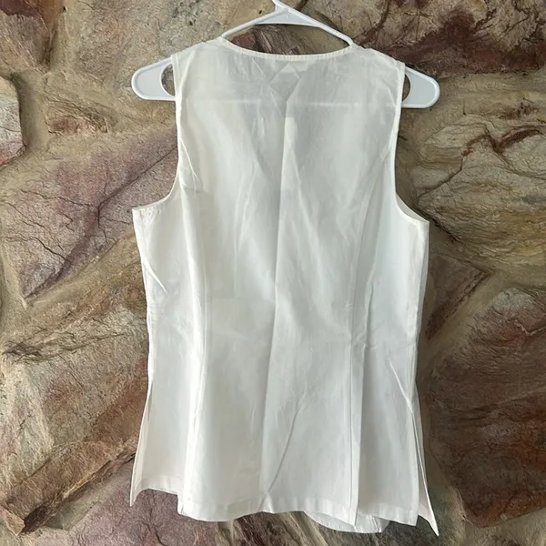 Commense Drawstring Split Casual Shorts Set size L White Size L - Image 4