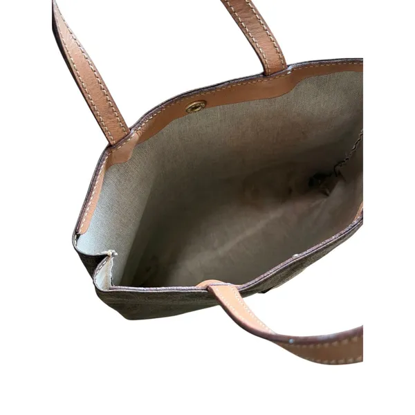 Vintage Celine Macadam Top Handle Bag - Image 9