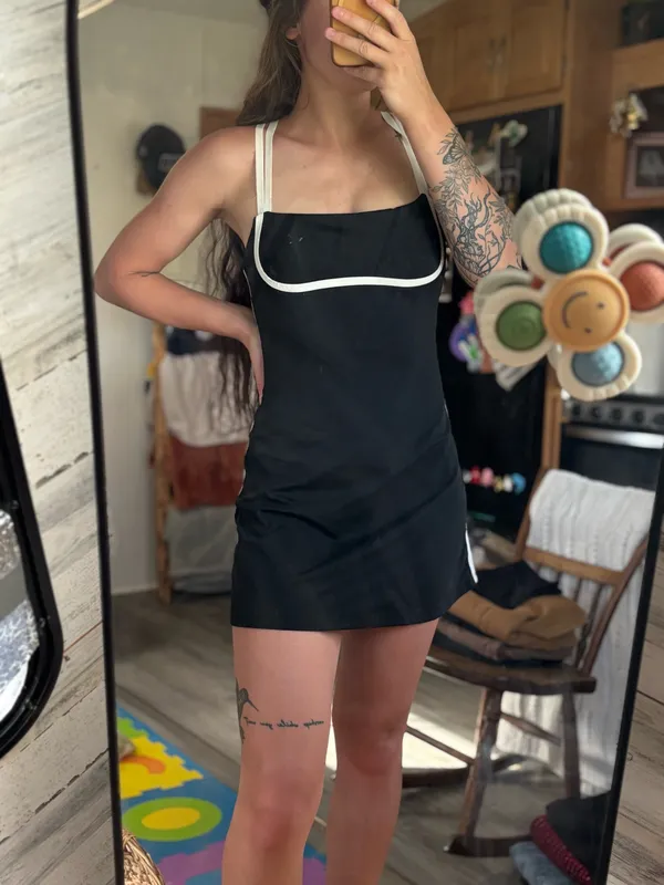 Athletic dress! Black - Image 3