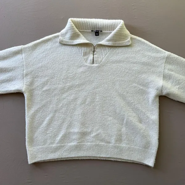 New Look Soft Half Zip Sweater - Image 3