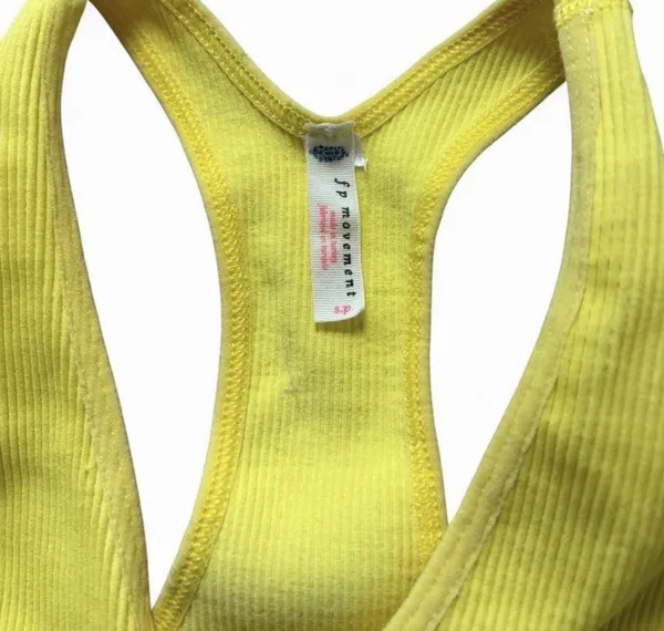 Free people movement yellow tank - Image 2