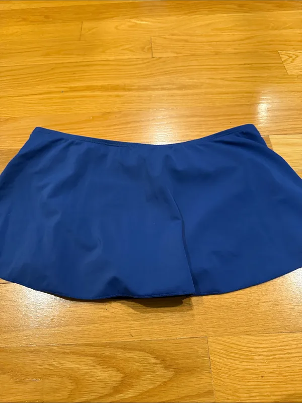 Merona blue swimsuit skirt size medium. - Image 6