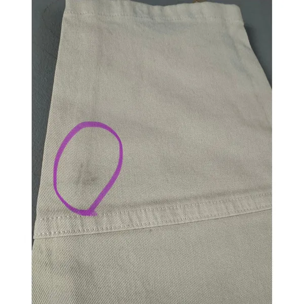 NWD Everlane The Utility Barrel Pant in Bone Crop Wide Leg Denim Jeans Size 2 - Image 11