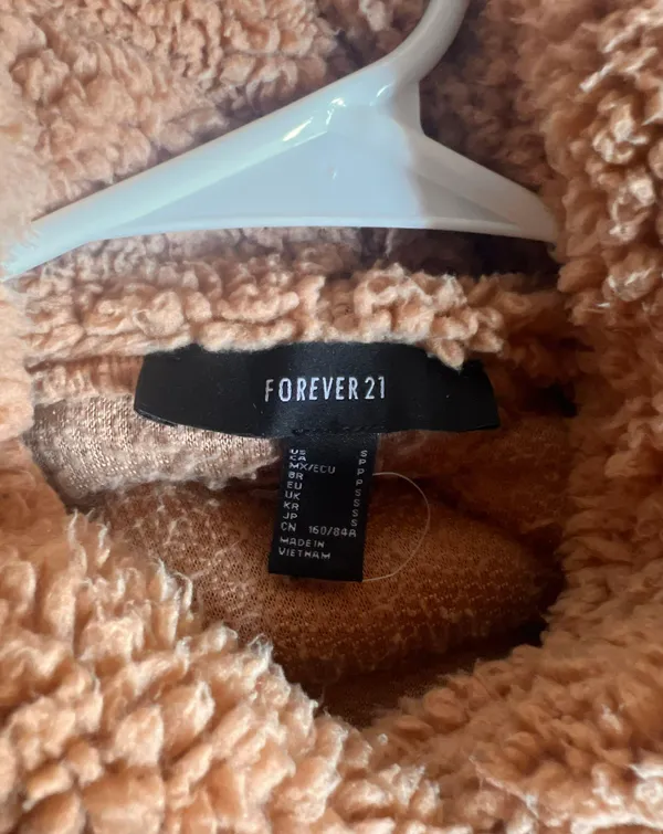 Teddy Bear Fuzzy Jacket - Image 3