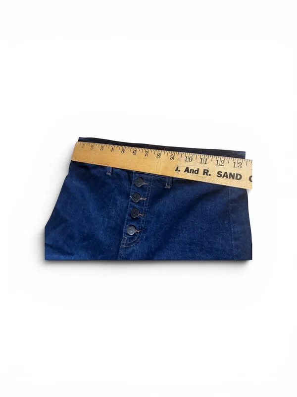 Veronica Beard Grant Wide Leg Raw Hem Jeans - Image 6