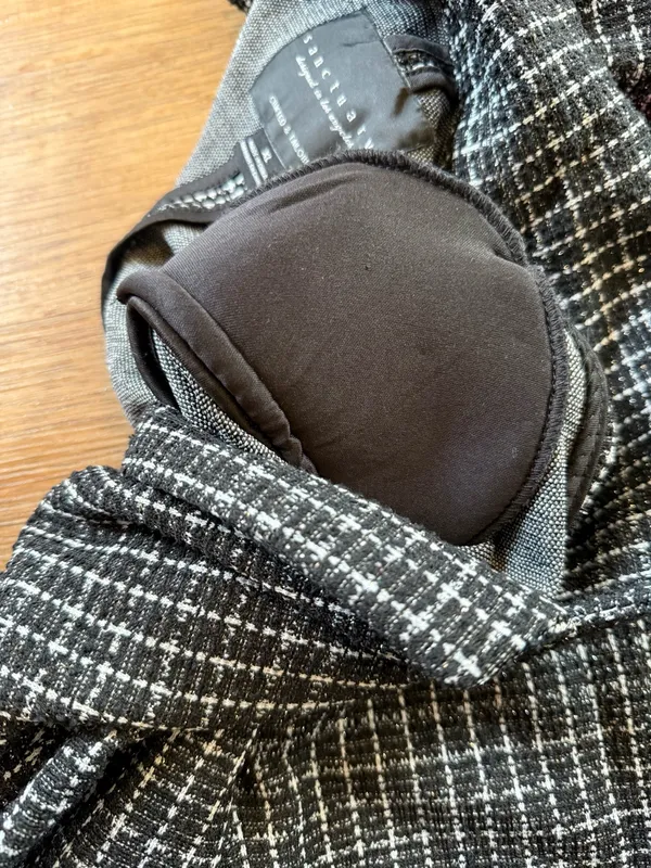 Sanctuary Black, White and Silver Tweed Blazer - Image 6