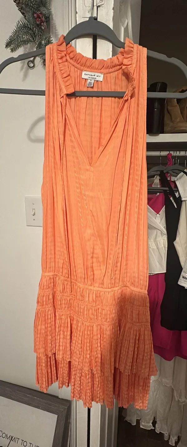 orange mini dress - Image 2