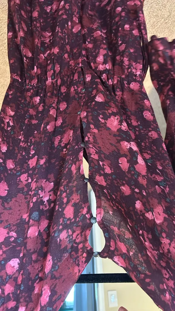 Free People Floral Romper - Image 6