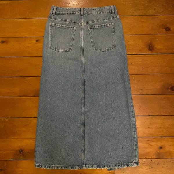 Garage Denim Long Skirt - Image 2