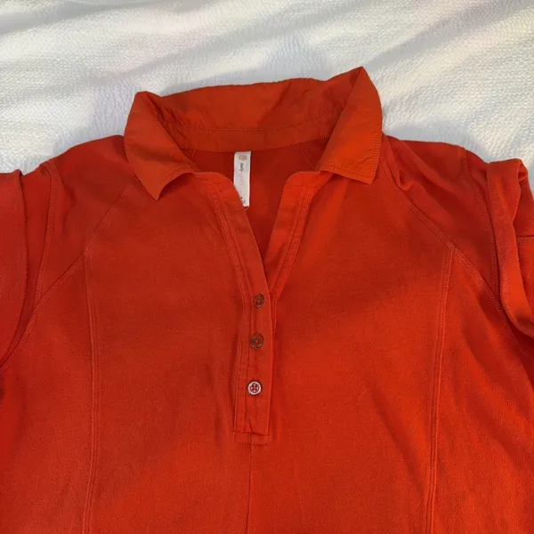 Daily Practice By Anthropologie Red Oversized Dress Size M - Image 2