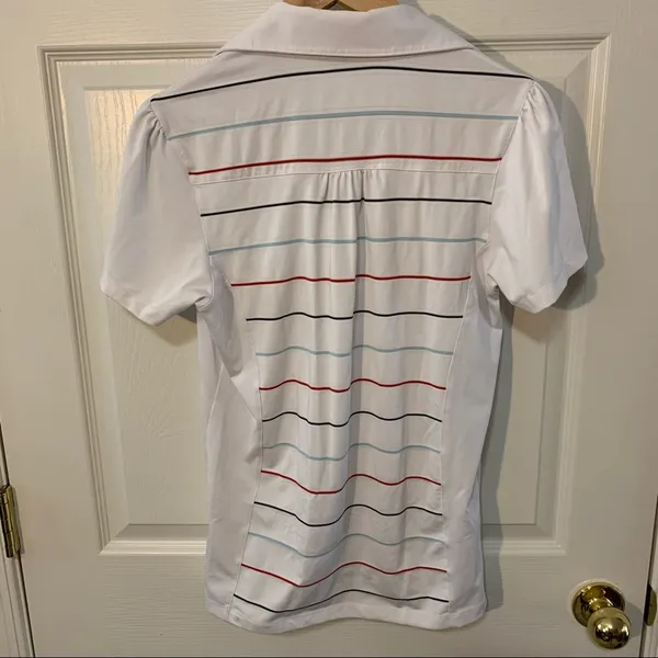 EUC Callaway Striped Golf Polo - Image 4