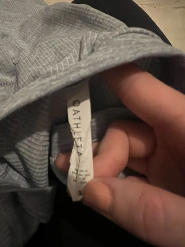 Athleta V Neck Workout Top - Image 3